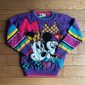 90s Disney Mickey Mouse Pop Art sweater